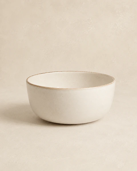 Bowl de cerámica estilo rústico 15 cm