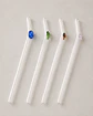 set 4 bombillas de vidrio Summer  reutilizables + cepillo de limpieza  - Miniatura 2