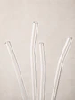 set 4 bombillas de vidrio reutilizables + cepillo de limpieza - Miniatura 2