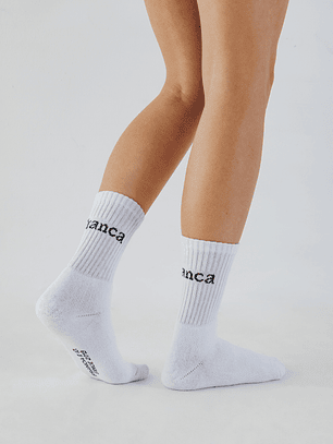 SOCKS FRANCA E IO WHITE