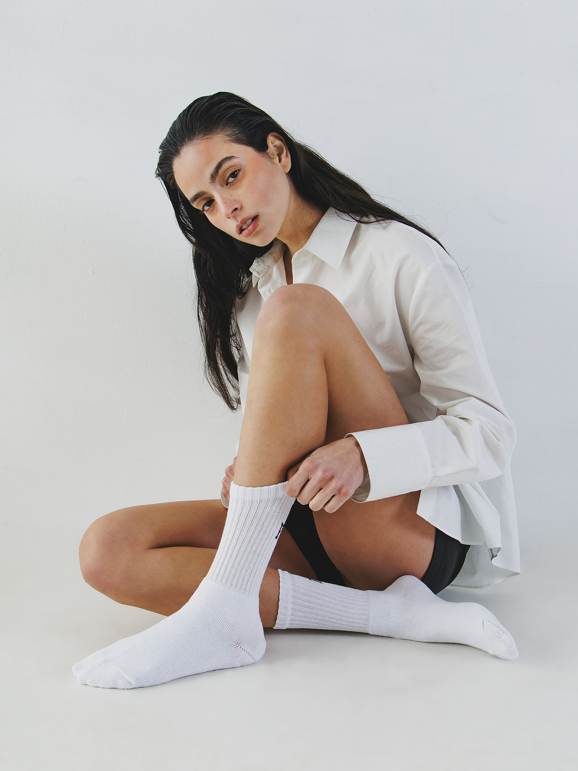 SOCKS FRANCA E IO WHITE 3