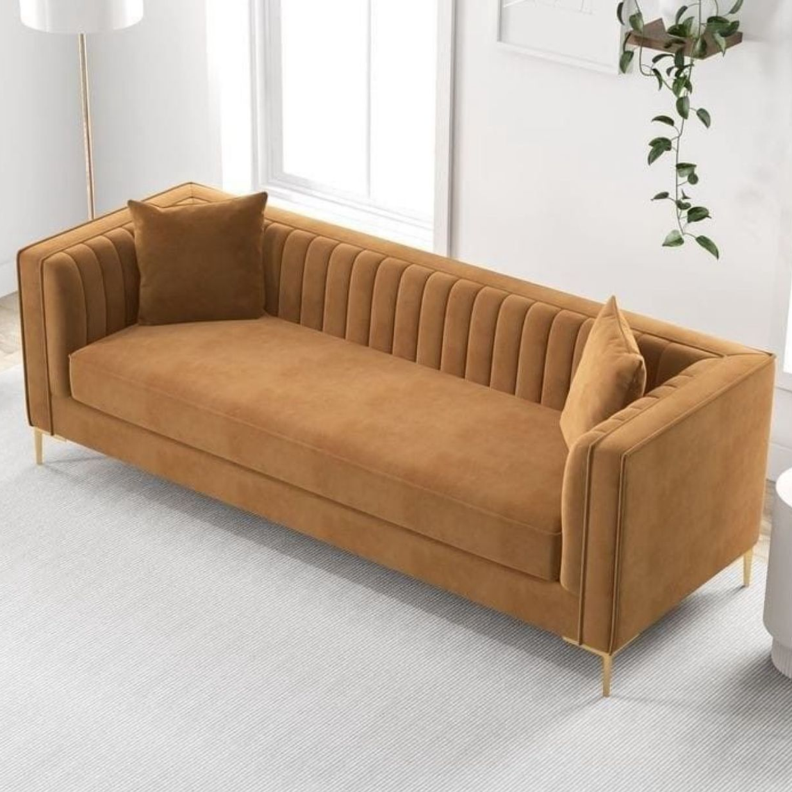 Sofá París (200 × 80 cm) (Color a elección) 2