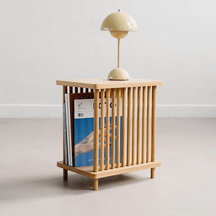 Mesita de madera para sala y dormitorio ideal para organizar