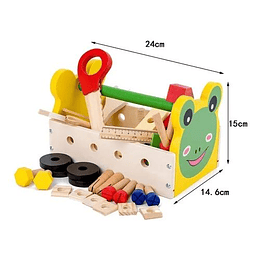 Caja de herrramientas para construir con su imaginación 