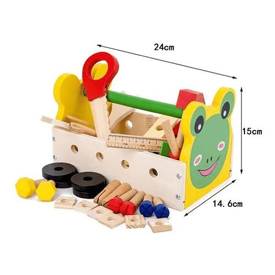 Caja de herrramientas para construir con su imaginación 