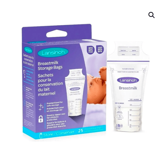 Lansinoh Storage Bags/ Bolsa Almacenamiento Leche Materna 25un Lansinoh