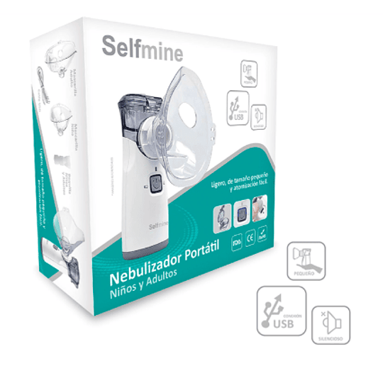 Selfmine Nebulizador Portatil Niños Adultos  NUEVO