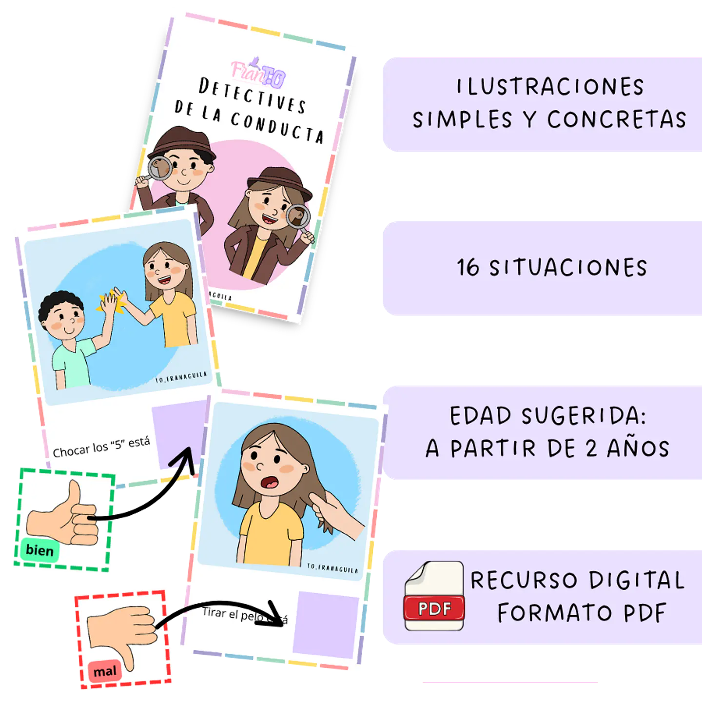 Libro manipulable detectives de la conducta 1