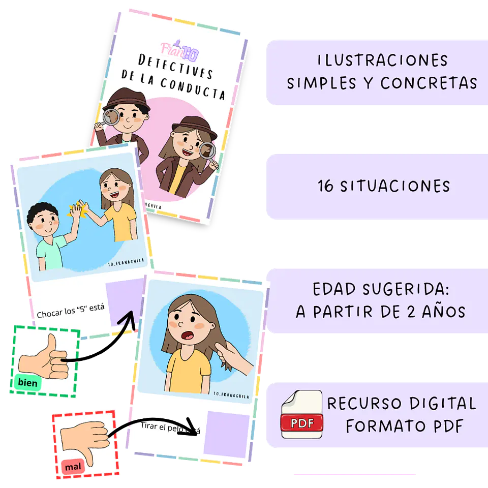 Libro manipulable detectives de la conducta 1