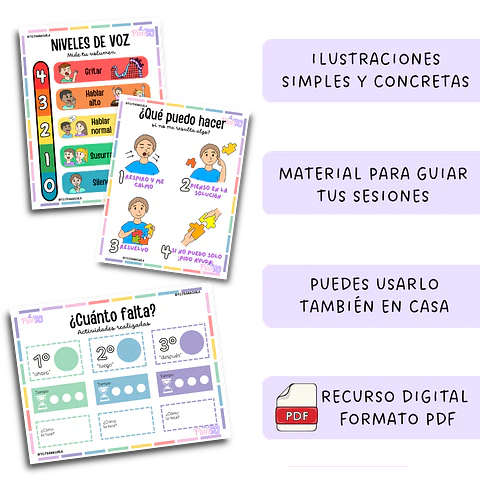 Mis indispensables en terapia