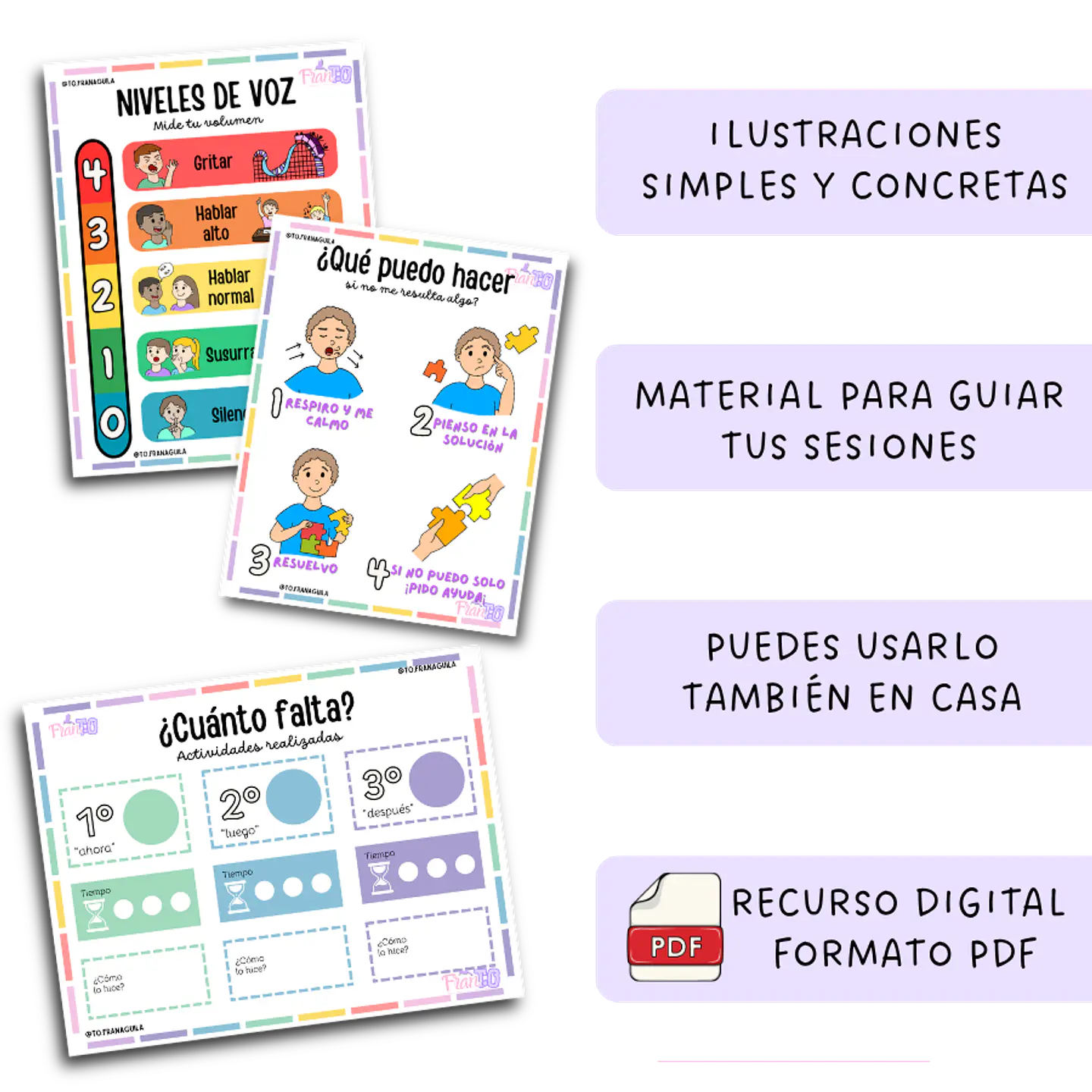 Mis indispensables en terapia 1