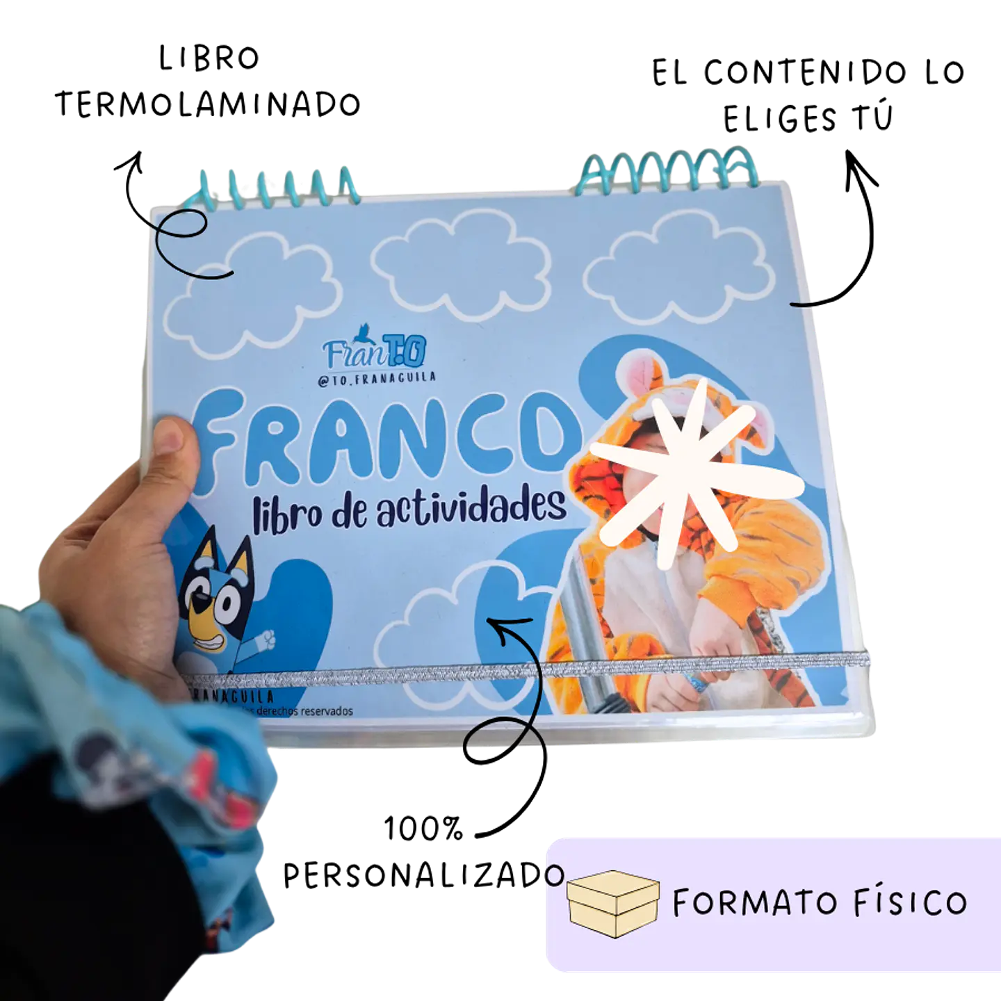 Libro manipulable personalizado 1