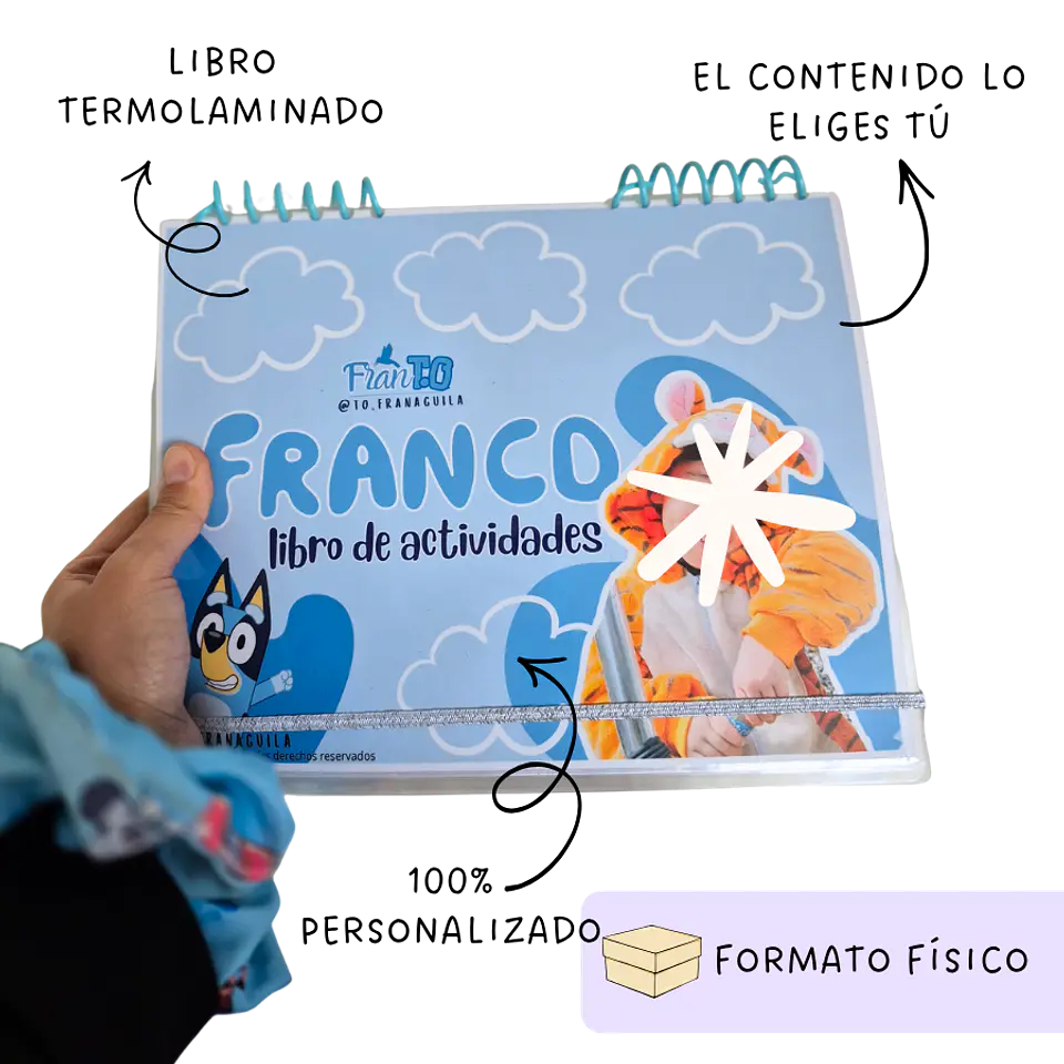Libro manipulable personalizado 1