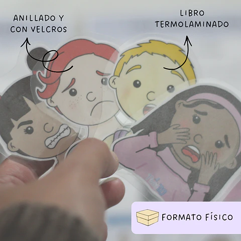 Libro manipulable mis emociones (físico)