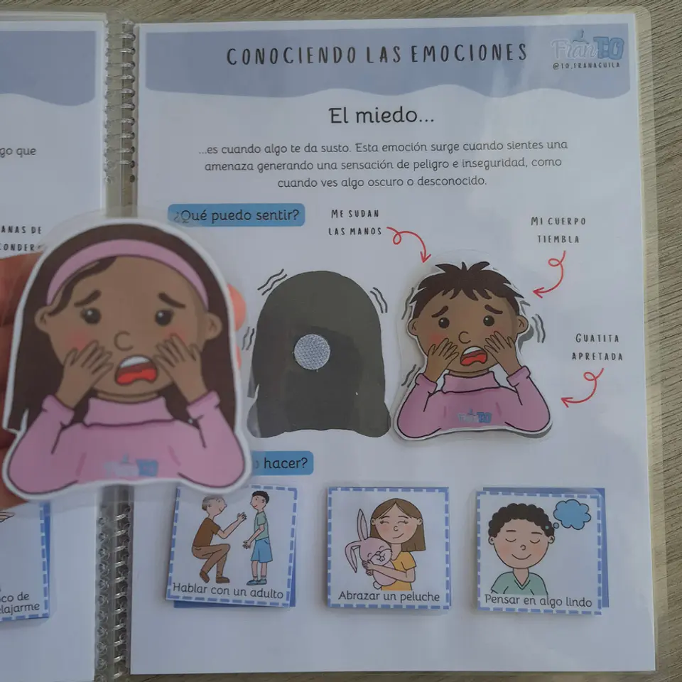 Libro manipulable mis emociones (físico) 3