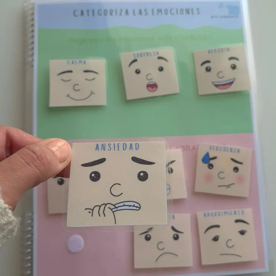 Libro manipulable mis emociones (físico) 4
