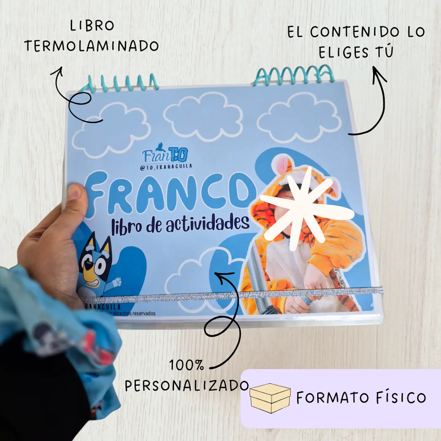 Libro manipulable personalizado 1