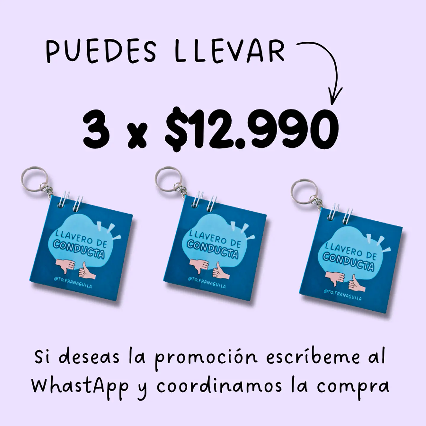 Llavero de conducta 2