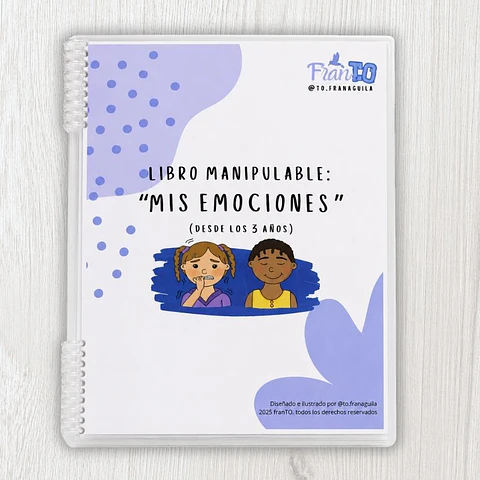 Libro manipulable mis emociones (físico)