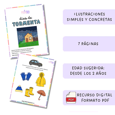 Historia social - Días de tormenta 