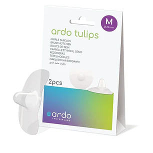 Pezoneras de Silicona Ardo Tulips, Talla M (Pack de 2)