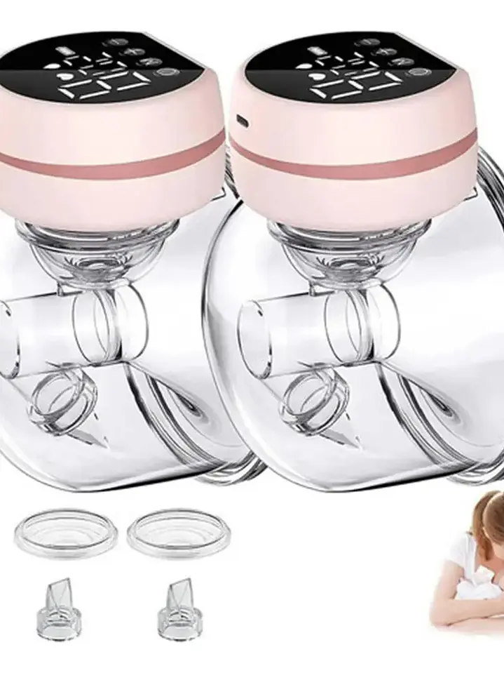 Extractor De Leche Eléctrico Portátil Silencioso Manos Libre Doble 1