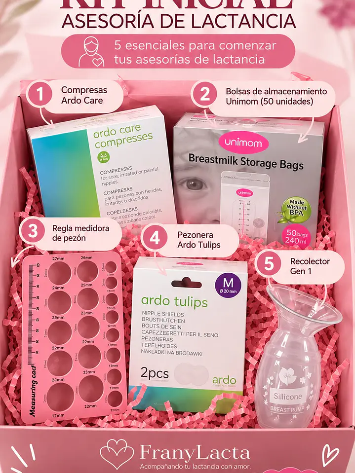 Kit Inicial de Asesoría de Lactancia FranyLacta — 5 esenciales para comenzar 1