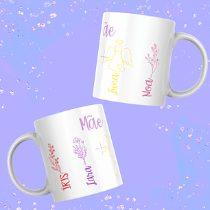 Caneca Porcelana Mãe