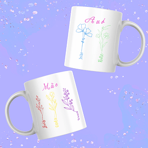 Caneca Porcelana Mãe