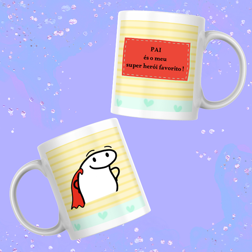 Caneca Porcelana Pai 1