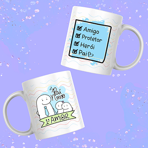 Caneca Porcelana Pai