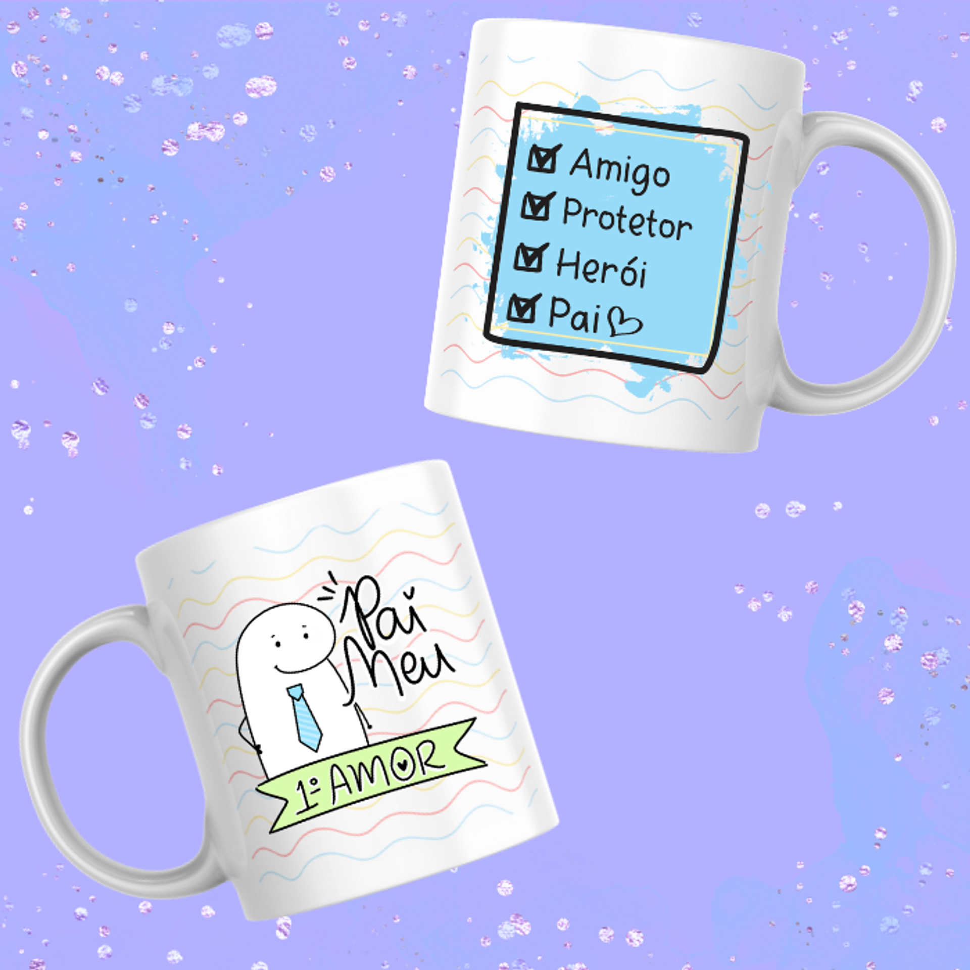 Caneca Porcelana Pai 2