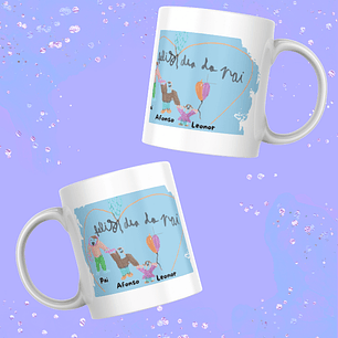 Caneca Porcelana Pai