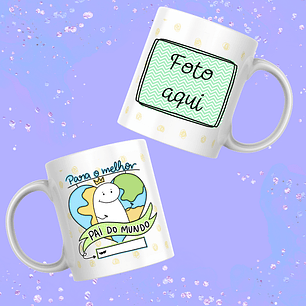 Caneca Porcelana Pai