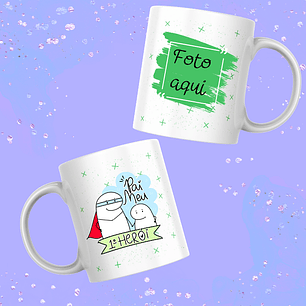Caneca Porcelana Pai