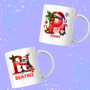 Caneca Porcelana Natal