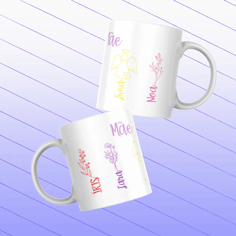 Caneca Porcelana Mãe 1