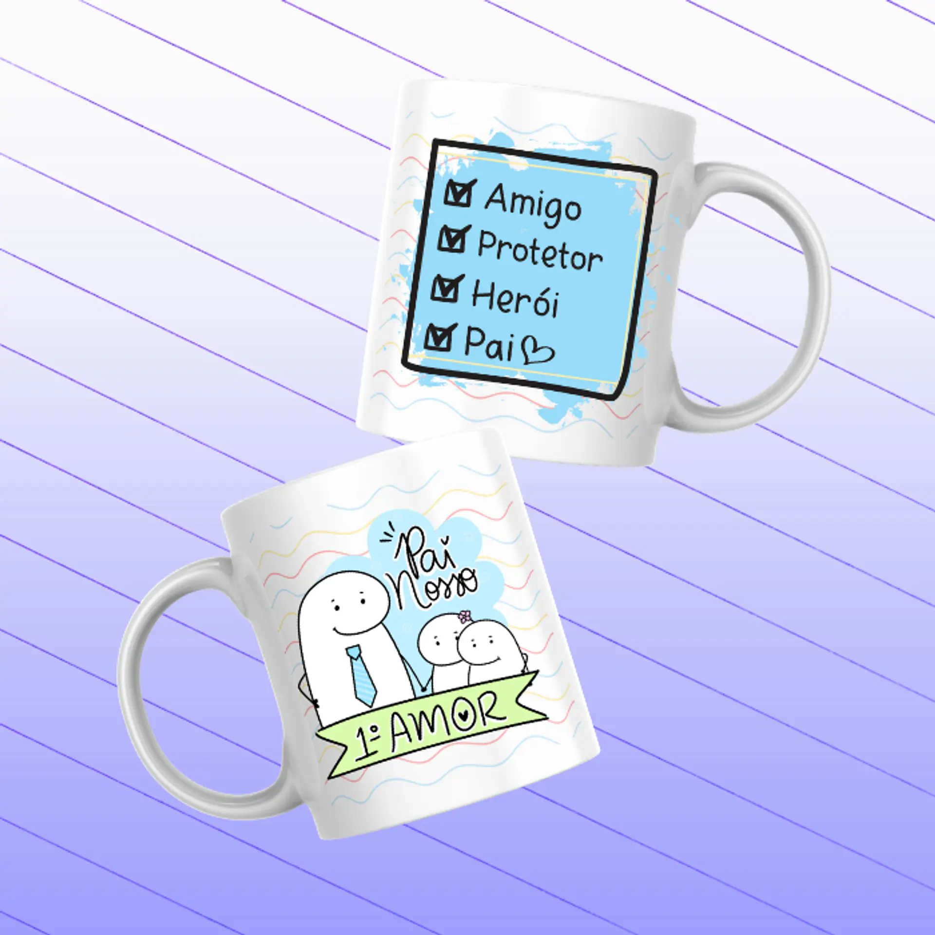 Caneca Porcelana Pai 1