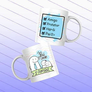 Caneca Porcelana Pai