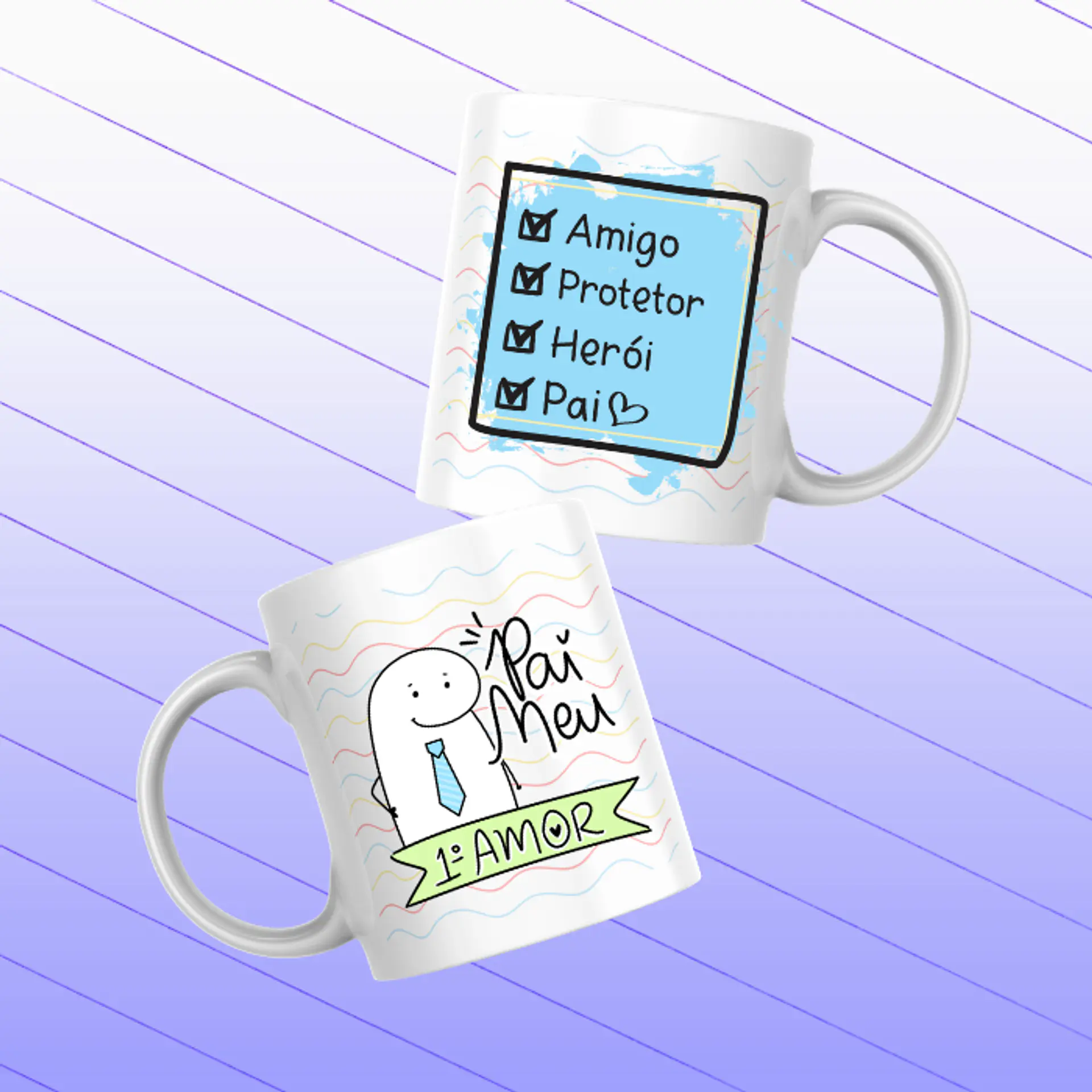 Caneca Porcelana Pai 2