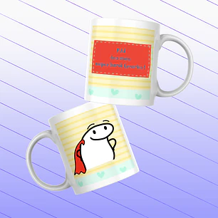 Caneca Porcelana Pai