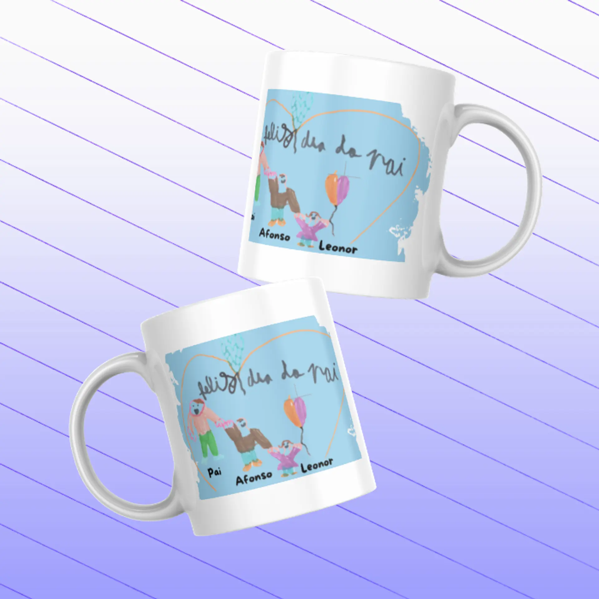 Caneca Porcelana Pai 1