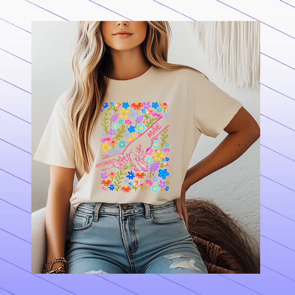 T-shirt Mãe 8