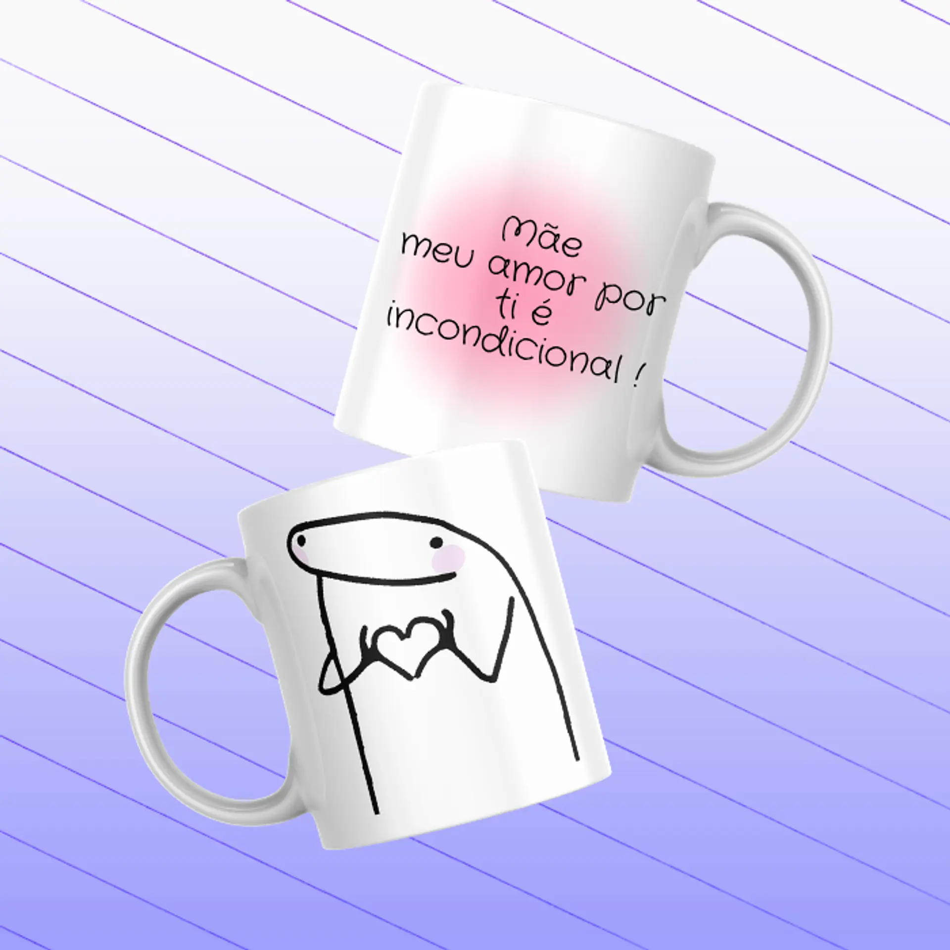 Caneca Porcelana Mãe 1