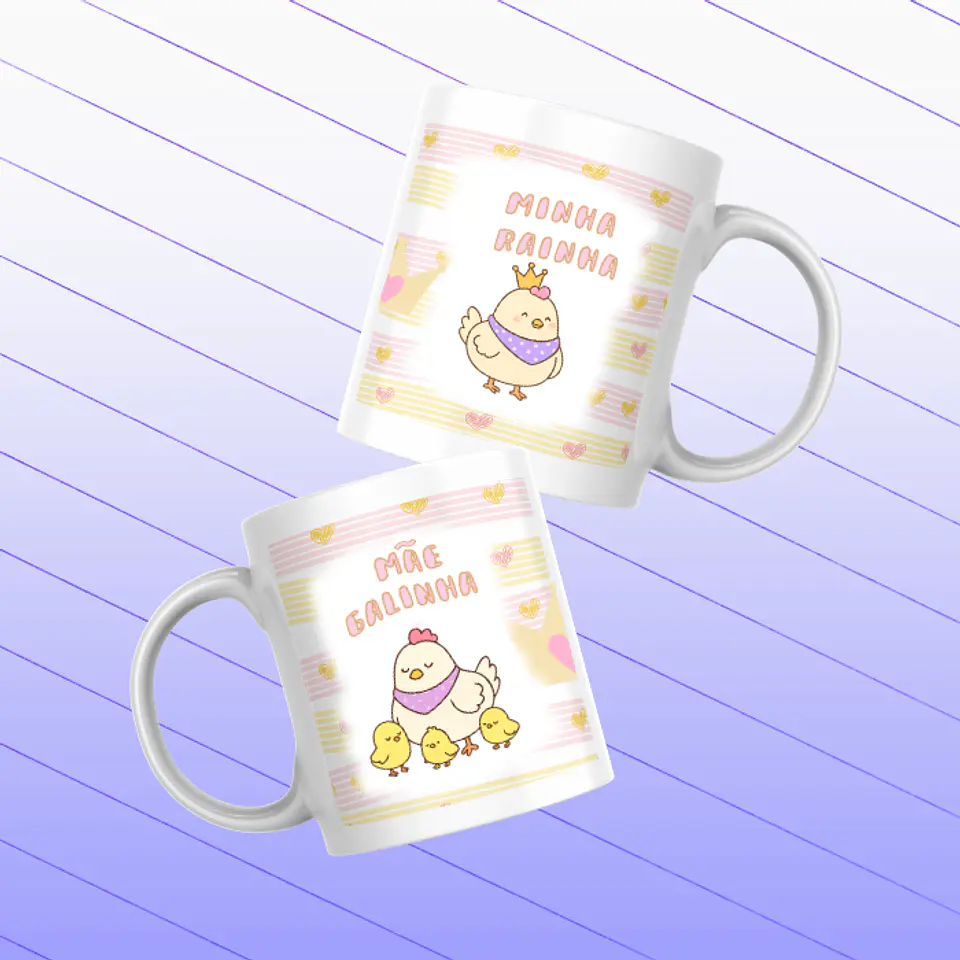 Caneca Porcelana Mãe 1