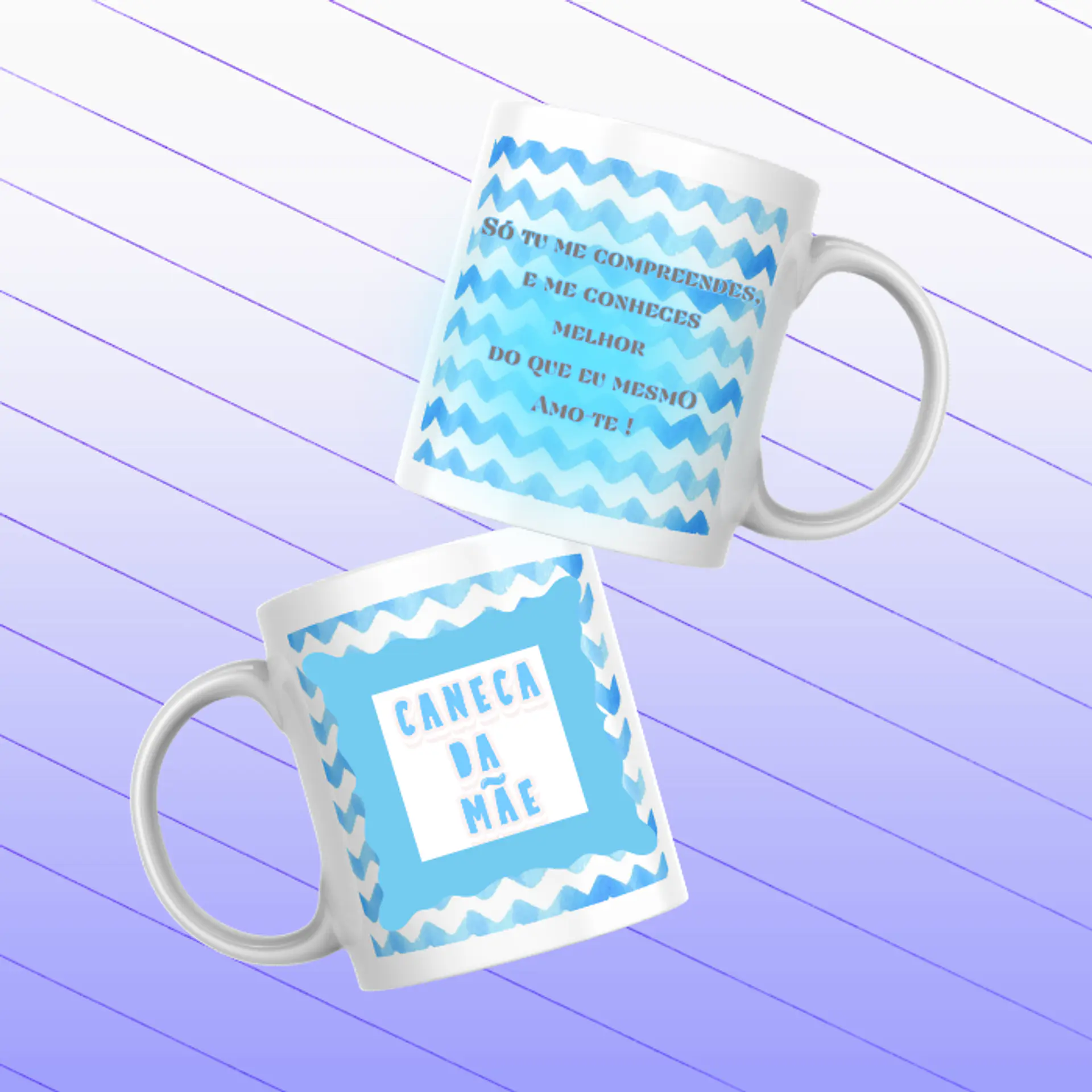 Caneca Porcelana Mãe 3