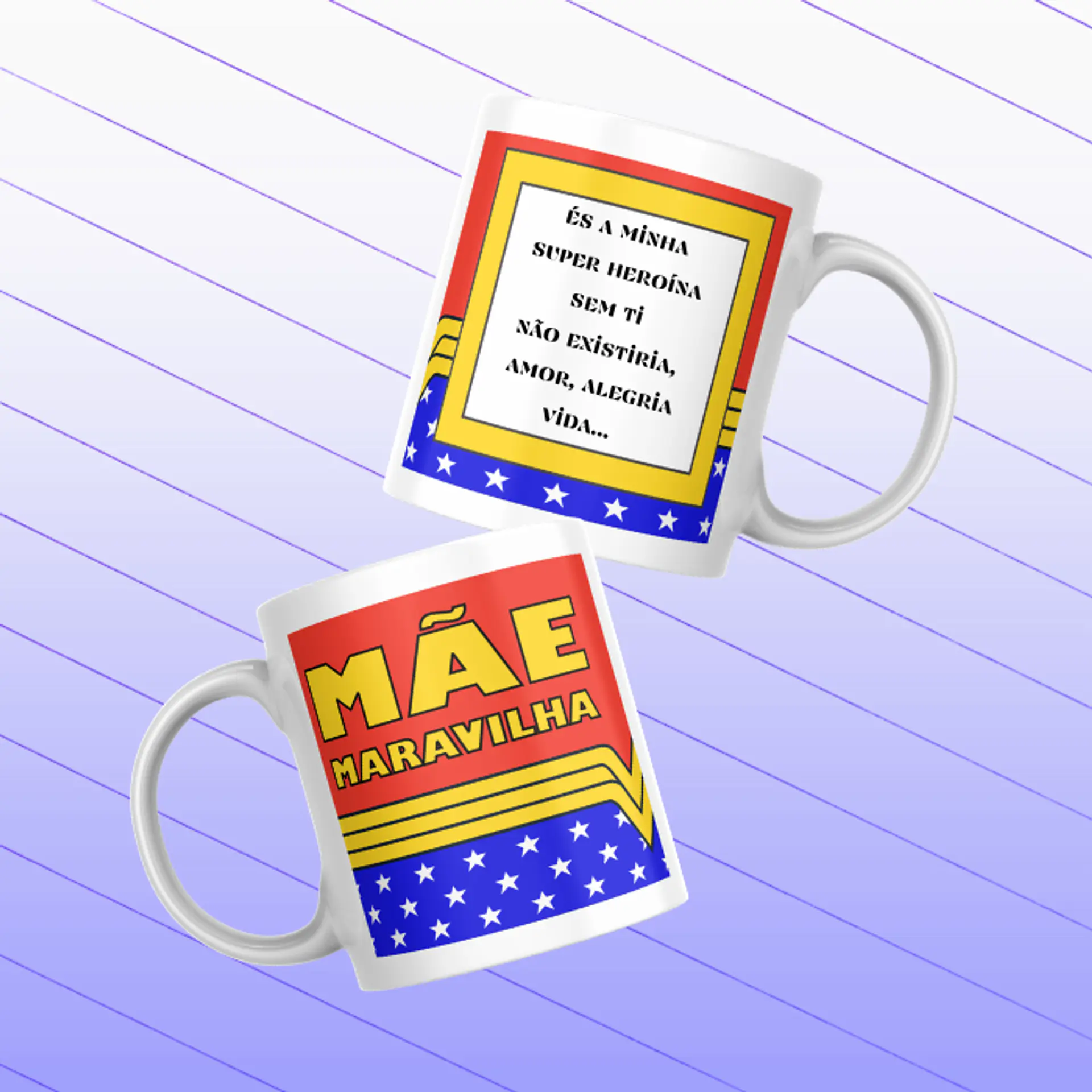 Caneca Porcelana Mãe 1