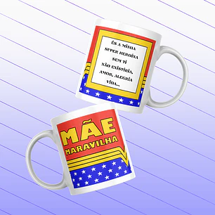 Caneca Porcelana Mãe