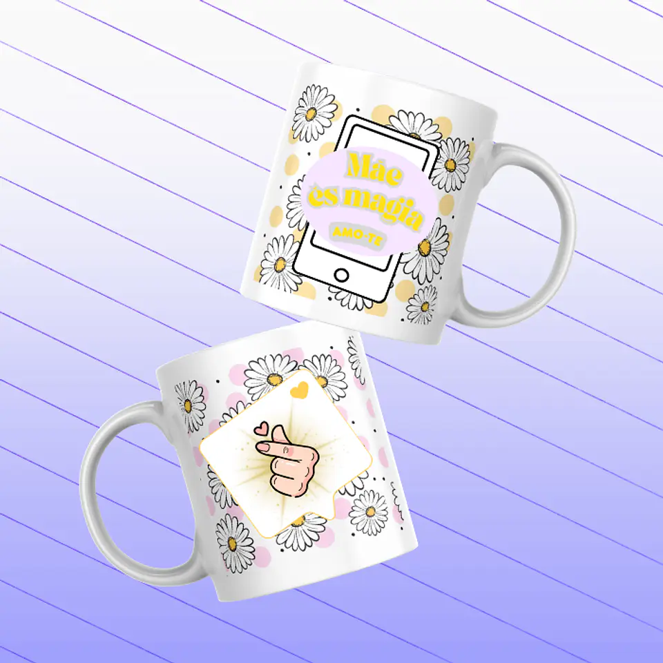 Caneca Porcelana Mãe 1