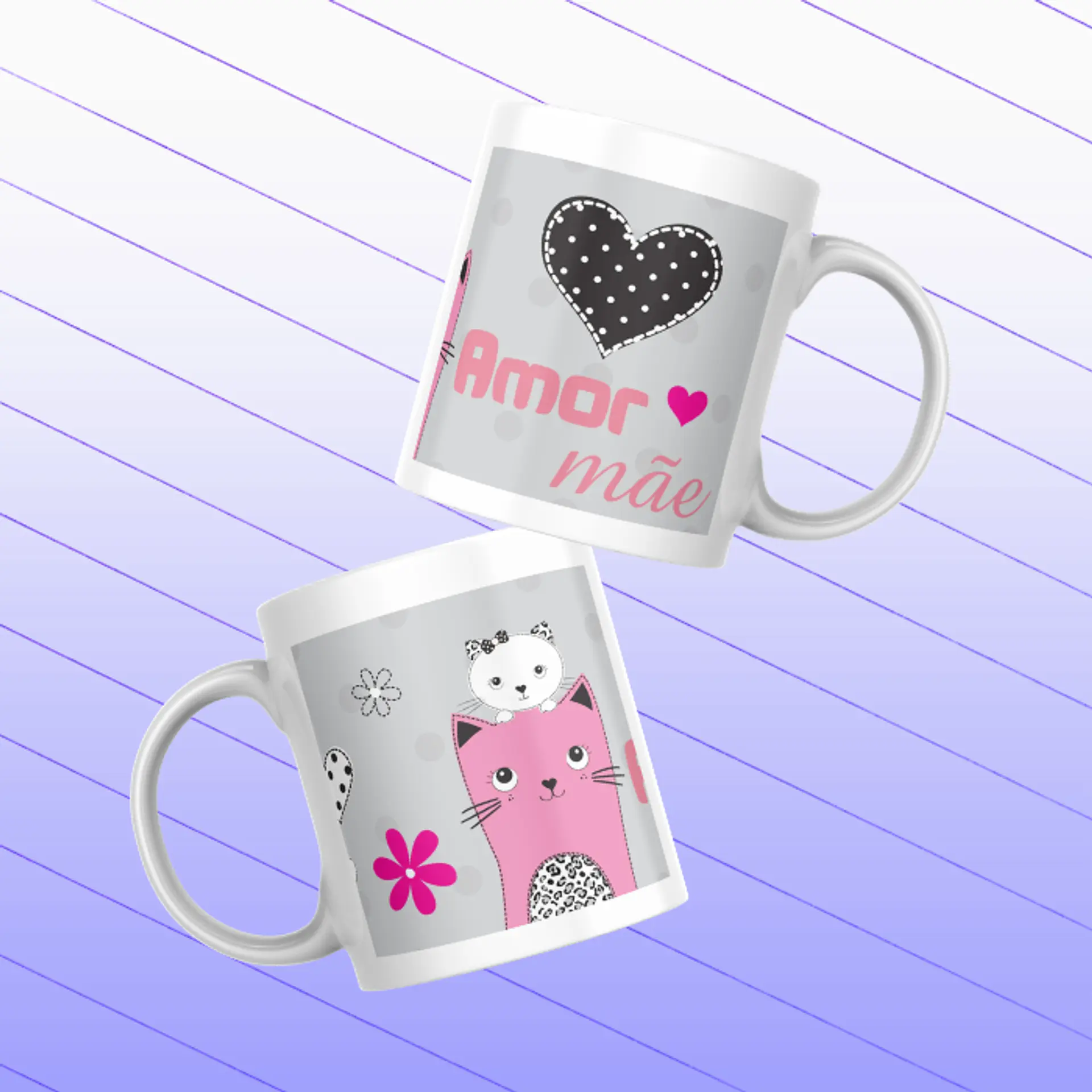 Caneca Porcelana Mãe 1